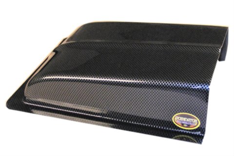 Dominator Oil Cooler Scoops DOM-560-C/F - Deck Scoop Carbon Fiber 7 inches wide 11 inches long