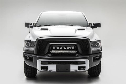 ZROADZ Light Mount Brackets Z324552 Auxiliary mount brackets Ram Rebel 1500 Front Bumper Top LED Bar Mounts - to mount 20in LED
