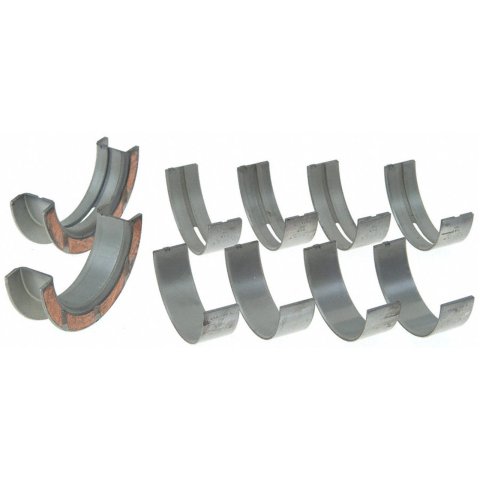 Sealed Power Main Bearing Sets 4907M10 Bearings, 0.010 in. Crankshaft Undersize, Tri Metal, 1/2 Groove, Ford, 385 Series Big Block, 429, 460, Set of 5