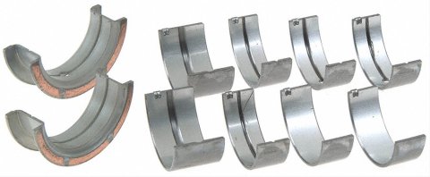 Sealed Power MA Series Main Bearings 5095MA Bearings, Standard Size, Bi Metal, Full Groove, Chrysler, Dodge, Plymouth, 318, Set of 5