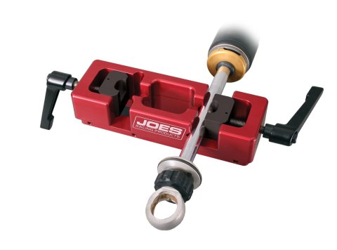 JOES Racing Products Shock Workstations 19200 Piston Rod Clamp, Rebuild Tool, Each