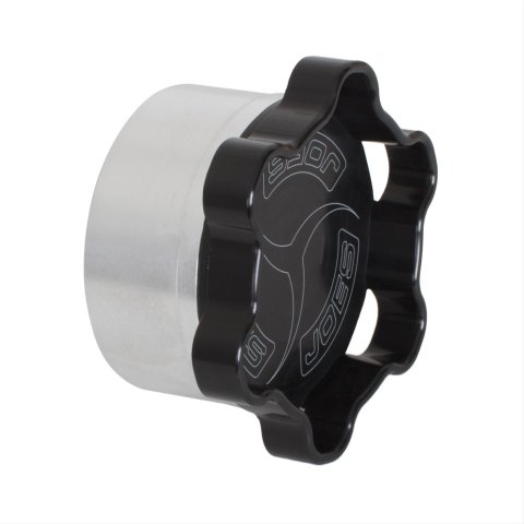 JOES Racing Products Weld-On Bung and Cap Assemblies 37402 Assembly, Weld-On, Aluminum, Female Threads, 2.375 in. O.D., 2.000 in. I.D., Each
