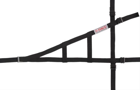 G-FORCE Sprint Car Window Nets 4130BK Net, Car, Black, Triangle, Kit
