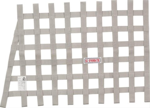 G-FORCE Ribbon Window Nets 4134SV Net, Silver, Nylon, Ribbon, Trapeziod, 20 in. x 26 in. x 18 in., Each