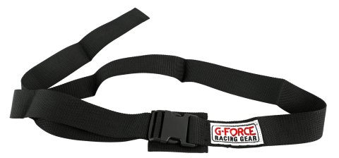 G-FORCE Autocross Torso 2-Point Harness 4290BK Harness, Quick Release, Adjusts 20 in.-64 in., For Bucket Style Seats, Each