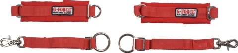 G-FORCE Arm Restraints 4087JNRRD Restraints, Junior, Red, Pair