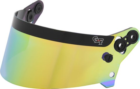 G-FORCE Helmet Shields 19117 Shield, Rookie Series, Mirror Gold, Each