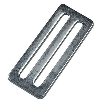 G-FORCE Seat Belt Slide Bar Adjusters 102H Adjuster, 3 in. Belt, Steel, Zinc Plated, Each