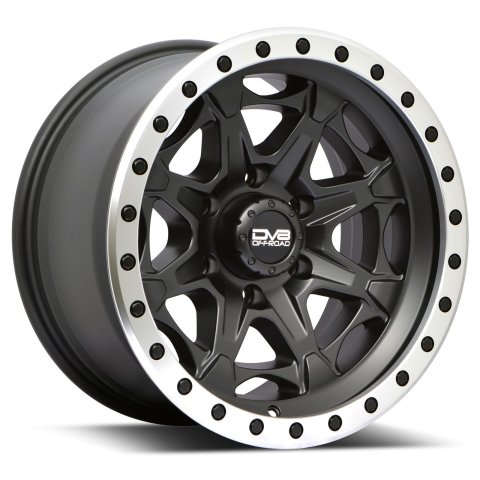 DV8 Offroad 886 Series Matte Black Wheels 20x9 Wheels, Series, 20 in. x 9 in, Black, 6 x 139.7mm Bolt Circle, +0mm Offset, Each