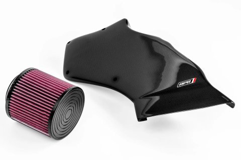 APR Carbon Fiber Intake Systems CI100023 Air Kit, Carbonio Cold Air Intake, Fiber, Red Cotton Gauze Filter, Audi, Q5/S5, Kit