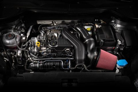 APR Open PEX Intake Systems CI100063 Air Intake, PEX, Black Tube, Cotton Gauze Filter, Red, Oiled, Volkswagen, L4, Kit