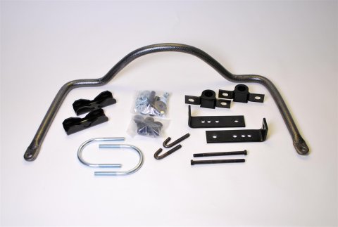 Hellwig Anti-Sway Bars 7549 Sway Bar, Gray Hammertone, Chromoly Steel, Rear, 1 1/8 in. Diameter, Chevy, GMC, Pickup, Kit