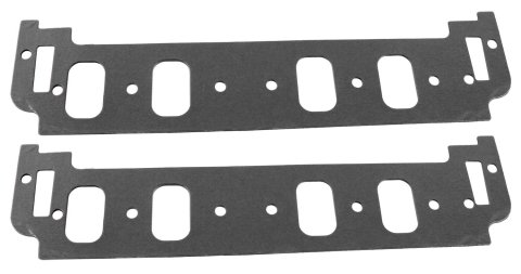 SCE AccuSeal E Intake Gaskets 111136 Manifold Gaskets, E, Composite, Raised Oval Port, Designed To Fit Dart Little Chief Cylinder Heads, Chevrolet, Small Block, Pair