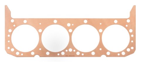 SCE Pro Copper Head Gaskets P110043 Gasket, Copper, 4.010 in. Bore, 0.043 in. Thickness, Chevy, Small Block, Each