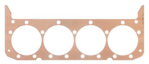 SCE Pro Copper Head Gaskets P111543NW Gasket, Copper, 4.155 in. Bore, 0.043 in. Thickness, Chevy, Small Block, Each