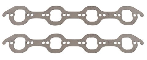 SCE AccuSeal Pro Exhaust Gaskets 236188 Gaskets, Pro, Graphite/Steel, Square Port, Ford, Dart/TFS/Iron Eagle Heads, Small Block, Pair