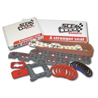 SCE AccuSeal E Dyno-Paks 11076-10 Valve Cover Gaskets, E, Cork, Chevy, Small Block, Set of 10