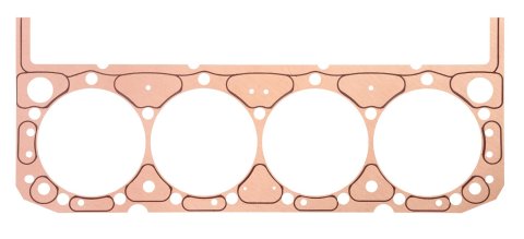 SCE ICS Titan Copper Head Gaskets S111562LT Gaskets, Copper, 4.160 in. Bore, 0.062 in. Compressed Thickness, O-ring of the Block or Heads Is Required, Chevrolet, 5.7L LT, Each