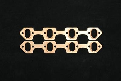 SCE Pro Copper Annealed Exhaust Gaskets 4936 Header and Manifold Gaskets, Annealed, Oval Port, Ford, 289/302/351W, Pair