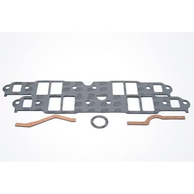 SCE AccuSeal E Intake Gaskets 111113 Gaskets, Intake, E, Fiber Laminate, 2.30 in. x 1.38 in. Port, .125 in. Thick, Chevy, Small Block, Set