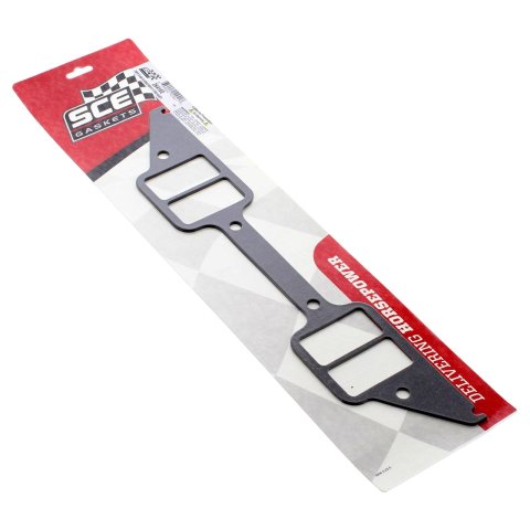 SCE AccuSeal Pro Intake Gaskets 264102 Manifold Gaskets, Pro, Composite, Rectangular Port, for Max Wedge Applications, Chrysler, Dodge, Plymouth, Big Block, Pair