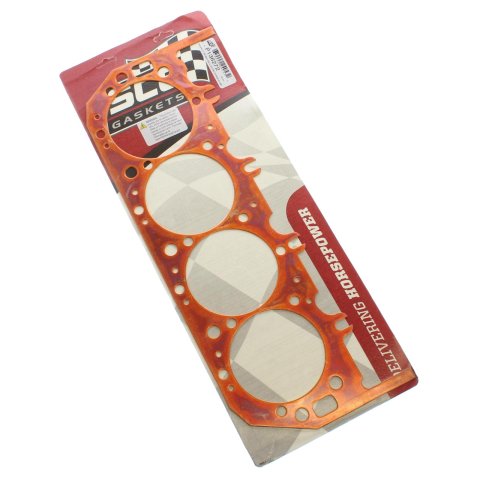 SCE Pro Copper Head Gaskets P136272 Gasket, Copper, 4.630 in. Bore, 0.072 in. Thickness, Chevy, Mark 4 Big Block, Each