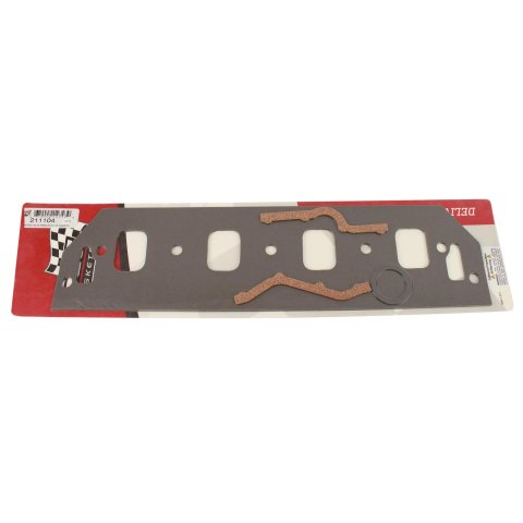 SCE AccuSeal Pro Intake Gaskets 211104 Manifold Gaskets, Pro, Composite, Rectangular Port, Designed for Use with Splayed Valve Cylinder Heads, Chevrolet, Small Block, Pair