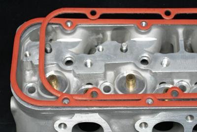 SCE AccuSeal Pro Valve Cover Gaskets 211273 Gaskets, Pro, Steel Core PTFE Coated, Chevy, Small Block, SB2.2 Mirror Port Cylinder Heads, Pair