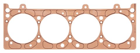 SCE Titan Copper Head Gaskets T792062 Gaskets, Copper, 4.200 in. Bore, 0.062 in. Compressed Thickness, O-ring of the Block or Heads Is Required, Oldsmobile, Oldsmobile V8, Each