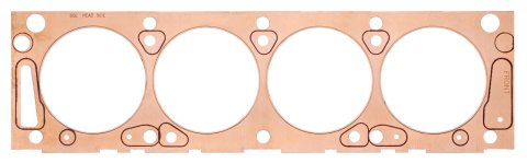 SCE Titan Copper Head Gaskets T343832L HEAD GASKET, TITAN COPPER,FORD 390-428 FE 4.380 X .032 TITAN COPPER HD GSKT LEFT SIDE