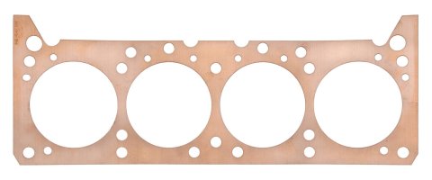 SCE Pro Copper Head Gaskets P281593 Gaskets, Copper, 4.160 in. Bore, 0.093 in. Compressed Thickness, Pontiac, Pontiac V8, Each