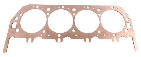 SCE Gaskets Header and Exhaust Manifold 4513 PRO COPPER EXH GSKT, PRO COPPR EMB EXH. BBC GEN 6 RAISED D PORT 572 CRATE ENGINE