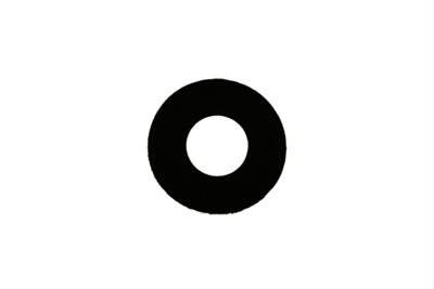 SCE AccuSeal Fuel Cell Gaskets 205 Filler Gasket, Cell, 1-Hole, 3.750 in. O.D, 1.750 in. I.D, 0.320 in. Thickness, Each