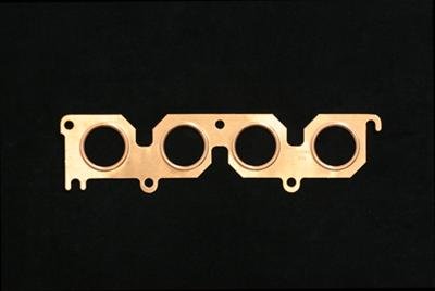 SCE Pro Copper Embossed Exhaust Gaskets 9440 Header and Manifold Gaskets, Embossed, Round Port, Does Not Accommodate the EGR Opening, for Duratec Heads, Ford, 2.0L, 2.3L, Each