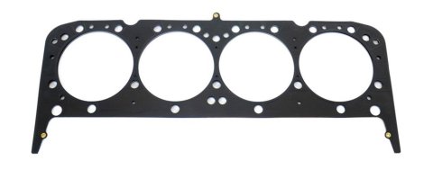 SCE MLS Spartan Head Gaskets M111351 Gasket, Sparten, With Steam Holes, Multi-Layer Stainless Steel, 4.134 in. Bore, 0.051 in. Compressed Thickness, Chevrolet, Small Block, Each