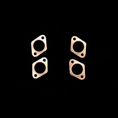 SCE Pro Copper Collector Gaskets 9406 Exhaust Gaskets, 1.50 in., 2-Bolt, Volkswagen, Set of 4