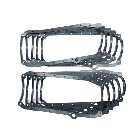 SCE AccuSeal Pro Oil Pan Gaskets 211092-10 Gasket, 1-Piece, Rubber, Chevy 1986-99, 5.0/5.7L, Set of 10
