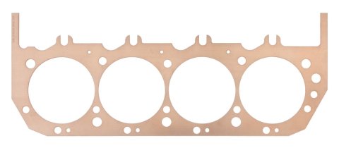 SCE Pro Copper Head Gaskets P165250 Gaskets, Copper, 4.520 in. Bore, 0.050 in. Compressed Thickness, O-ring of the Block or Heads Is Required, Chevrolet, Big Block W, Each