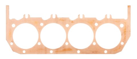 SCE Pro Copper Head Gaskets P165793NW Gaskets, Copper, 4.570 in. Bore, 0.093 in. Compressed Thickness, Fits 4.900 Bore Center Block with Chevy Big Block Bolt Pattern, V8, Each