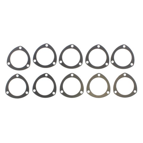 SCE AccuSeal E Collector Gaskets 512040 Gaskets, Compressed Fiber Laminate, 3-Hole, 3 in. Inside Diameter, Set of 10