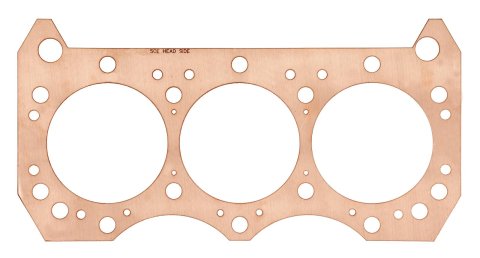 SCE Pro Copper Head Gaskets P729572 Gaskets, Copper, 3.950 in. Bore, 0.072 in. Compressed Thickness, Designed To Fit Stage 2 Block and Cylinder Heads, Buick, 3.8L, Each