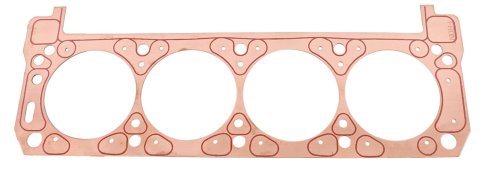 SCE Titan Copper Head Gaskets T391543R Gasket, Copper, Right Side, 4.155 Bore, 0.043 in. Compressed Thickness, Ford, Small Block, Yates, Each