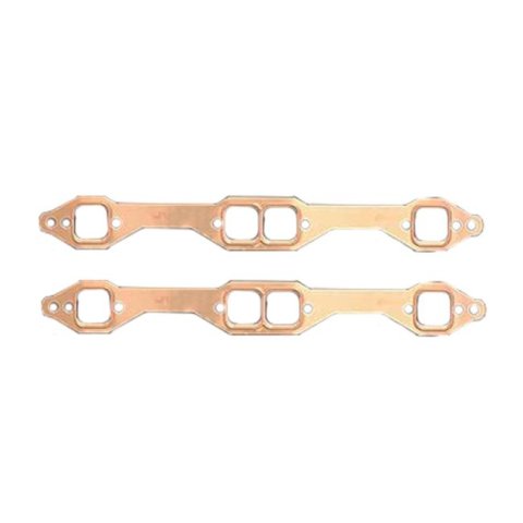 SCE Pro Copper Embossed Exhaust Gaskets 4711 Gaskets, Copper, Embossed, Pair