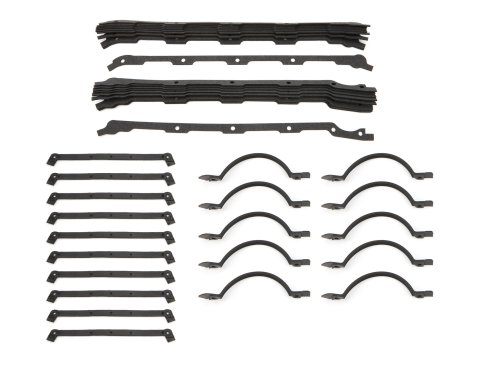SCE Gaskets Oil Pan 13095-10 STROKER BBC NOTCHED OIL PAN DYNO PAK , 10.