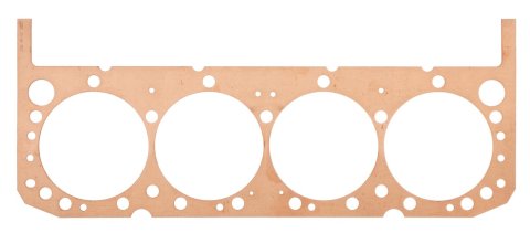 SCE Pro Copper Head Gaskets P110650LT Gasket, Copper, 4.060 in. Bore, 0.050 in. Thickness, Chevy, LT Small Block, Each