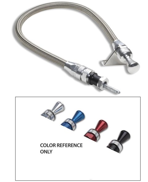 Lokar Anchor-Tight Locking Transmission Dipsticks 1209124 Dipstick, Locking, Natural Handle, Case Mount, 3.0 in., Powerglide, Each