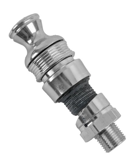 Lokar Anchor-Tight Locking Transmission Dipstick Bottom Fitting Assemblies 1208114 Assembly, Brite Anodized, OEM/Aftermarket Powerglide, Anchor-Tight, Each