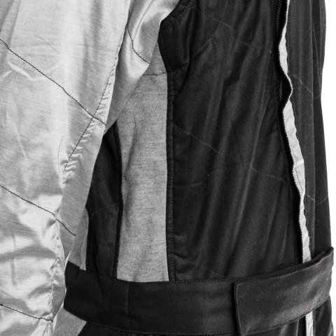 Zamp Driving Suits R07C15L Race Suit ZR-40 SFI 3.2A/5 Black/Gray Large