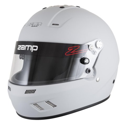 Zamp Helmets H78315FXL RZ-57V SNELL SA2025 Matte Gray X-Large Z-20 Clear Shield