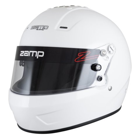 Zamp Helmets H784001XS RZ-57 SNELL SA2025 Gloss White X-Small Z-20 Clear Shield